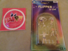 Joc romanesc din anii 80 fotbal pinball sigilat Flipper din plastic + o surpriza foto