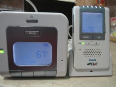 BABYPHONE PHILIPS AVENT SDC530 FUNCTIONAL.CITITI VA ROG DESCRIEREA CU ATENTIE! foto