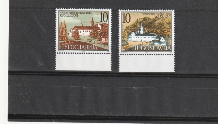 Ortodoxie ,manastiri ,arhitectura ,Iugoslavia .