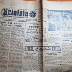 ziarul scanteia 2 noiembrie 1961-localitatile vulturesi si voinesti din jud.iasi