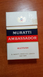 Ambalaj tigari muratti ambassador din anii &#039;70 -&#039;80 - de colectie