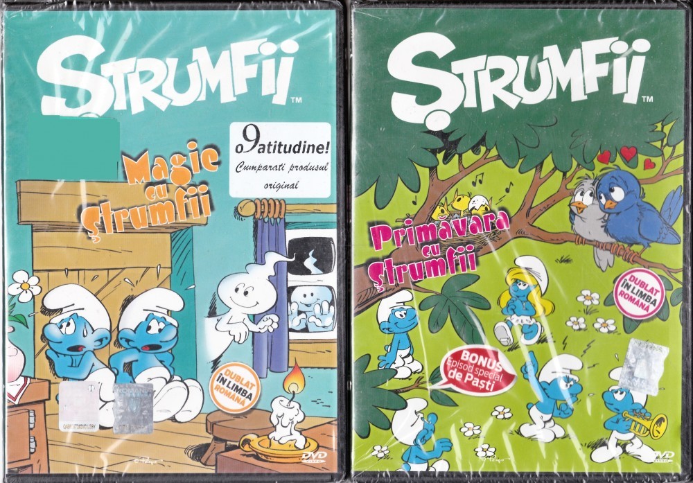 Ștrumfii, DVD, Romana | Okazii.ro