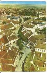 (A)carte postala(ilustrata)-SIBIU-vedere generala