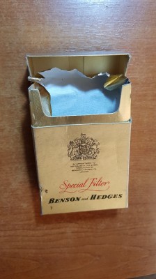 ambalaj tigari benson and hedges din anii &amp;#039;70-&amp;#039;80 - de colectie foto