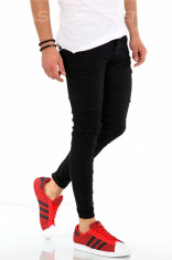 Blugi slim fit - barbati conici skinny casual - COLECTIE NOUA - A1342 G2 foto