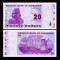 Zimbabwe 2009 - 20 dollars UNC