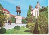 Bnk cp Targu Mures - Statuia lui Avram Iancu - necirculata, Printata