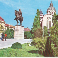 bnk cp Targu Mures - Statuia lui Avram Iancu - necirculata