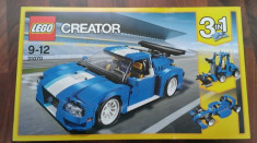 Lego Creator 31070 - Masina turbo de curse - Original, Nou foto