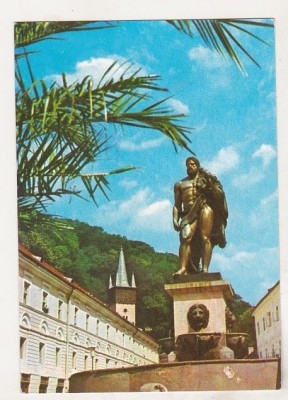 bnk cp Baile Herculane - Statuia lui Hercule - necirculata foto