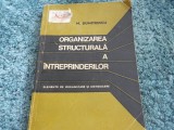 Organizarea structurala a intreprinderilor. M Dumitrescu, 1969