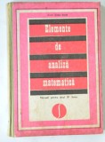 Elemente de analiza matematica - manual pentru anul IV liceu