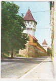 Bnk cp Sibiu - Str Cetatii cu turnurile breslelor - necirculata, Printata