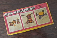 Joc Constructii Vechi Romanesc Comunist - JOC CONSTRUCTII foto