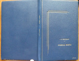 Perieteanu , Poezia marii , 1937 , editia 1 in volum , legatura integral piele