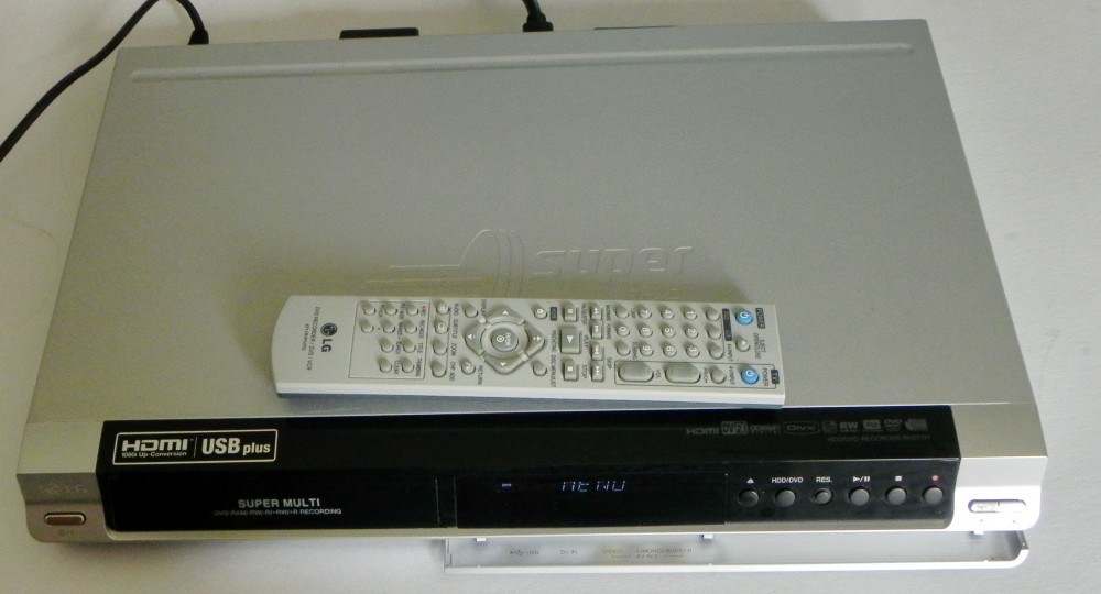 DVD recorder cu HDD 160Gb LG RH277H cu inregistrare pe HDD si DVD