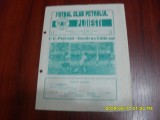 Program Petrolul Pl. - Dunarea Calarasi