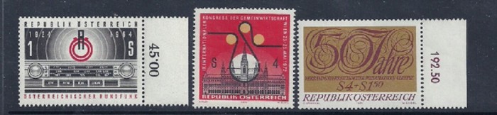 AUSTRIA &ndash; TEMATICE, TIMBRE Nestampilate, MT19