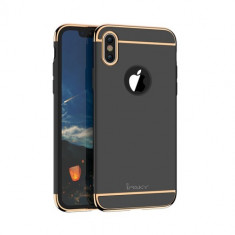 Husa iPhone X - iPaky 3-In-1 Black foto