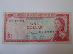 East Caribbeans States 1 Dollar 1965 foto