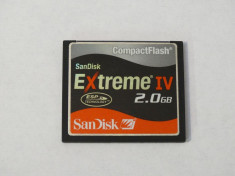 Card memorie Compact Flash CF 2 Gb SanDisk foto