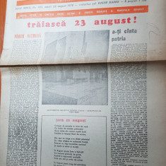 ziarul saptamana 22 august 1978-traiasca 23 august-art. de corneliu vadim tudor
