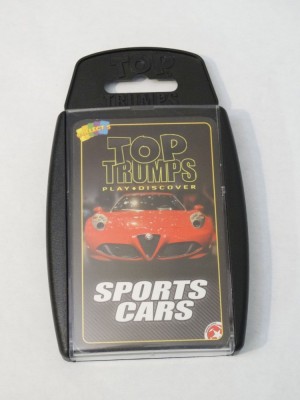 Cartonase set 30 bucati Sport Cars Top Trumps masini sport foto