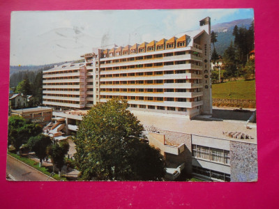 HOPCT 37285 HOTEL SINAIA IN ANUL 1987 -SINAIA -JUD PRAHOVA-CIRCULATA foto