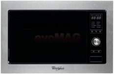 Cuptor cu microunde incorporabil Whirlpool AMW 1601/IX, 25l, Grill, 900W (Inox) foto