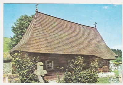 bnk cp Biserica Dragos Voda din Putna - Vedere - necirculata foto