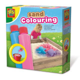 Ses Outdoor - Set Solutie Pentru Colorat Nisipul (Albastru, Roz)