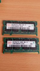 M-116.KIT Memorie Laptop HYNIX Sodimm PC2 DDR2 4 GB 800 Mhz 2 x 2 GB foto