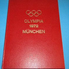 Carte-album Olimpiada MUNCHEN 1972