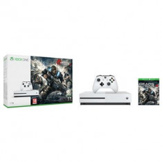 Consola Microsoft Xbox One S 1Tb Gears Of War 4 Limited Edition Bundle White foto