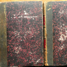 Istoria lui Cezar, 2 vol. 1866 , ambele semnate de editorul Henri Plon si autor