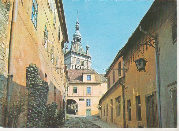 bnk cp Sighisoara - Vedere - necirculata