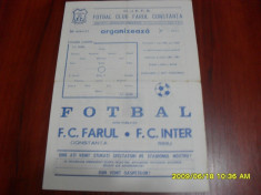 Program FC Farul C-ta - Inter Sibiu foto