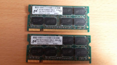 M-117.KIT Memorie Laptop Micron Sodimm PC2 DDR2 4 GB 800 Mhz 2 x 2 GB foto