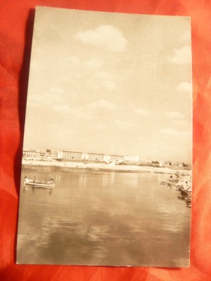 Ilustrata Mangalia- Vedere din larg , circulat 1972 foto