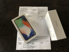 iPhone X 64GB Silver SIGILATE , originale , Garantie + Factura 24 luni - 3999ron foto