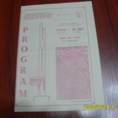Program Avintul Reghin - Ind. S.C. Turzii