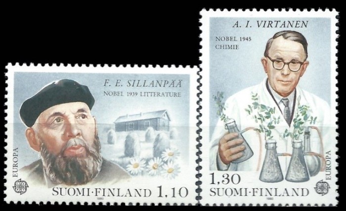 Finlanda 1980 - cat.nr.831-2 neuzat,perfecta stare(z)
