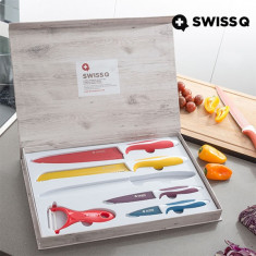 Set Cu?ite Inveli? Ceramica Swiss Q (6Buc) foto