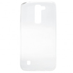 Husa protectie IMPORTGSM pentru LG K8, Silicon, Capac Spate, Ultra Slim, Transparenta foto