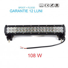 led bar 108w 10800 lumeni 12-24v foto