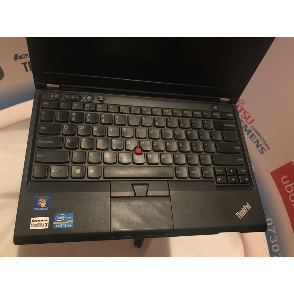 Laptop mic Lenovo ThinkPad x230, Intel Corei5, CPU 3320, 2.60 GHz, 4 GB