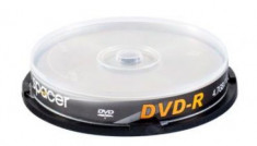 Blank DVD-R Spacer, 16X, 4.7GB, 10 buc foto