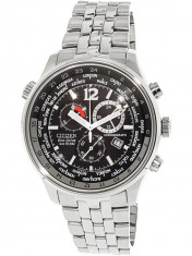 Ceas barbatesc Citizen Eco Drive AT0360-50E negru Stainless-Steel Quartz AT0360-50E foto