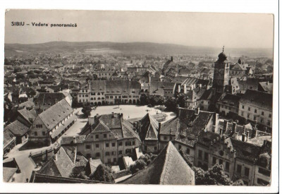 CPI B 10303 CARTE POSTALA - SIBIU. VEDERE PANORAMICA, RPR foto