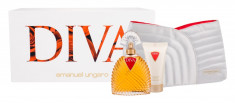 Apa de parfum Emanuel Ungaro Diva Dama 100ML Edp 100 ml + Lotiune de corp 50 ml + Cosmetic Bag foto